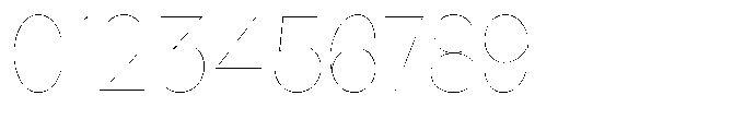 Klovert Thin Semi Condensed Font OTHER CHARS