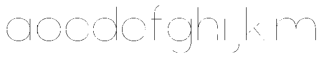 Klovert Thin Semi Expanded FONT
