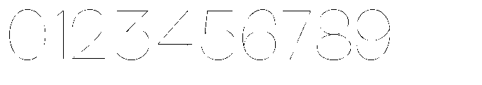 Klovert Thin Font OTHER CHARS
