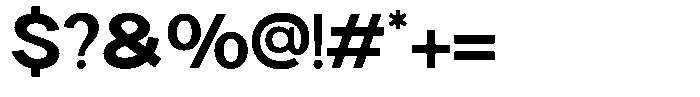 Klyno Bold Font OTHER CHARS