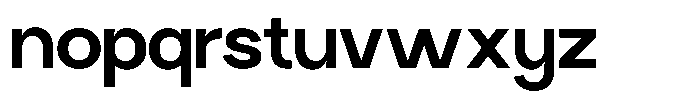 Klyno Bold Font LOWERCASE