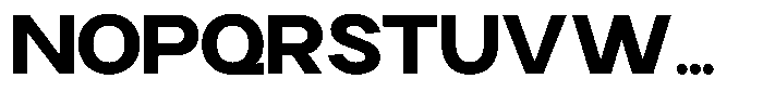Klyno Extra Bold Font UPPERCASE