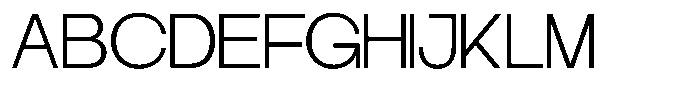 Klyno Extra Light Font UPPERCASE