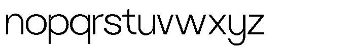 Klyno Extra Light Font LOWERCASE