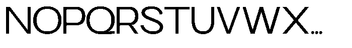 Klyno Light Font UPPERCASE