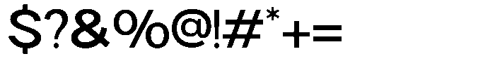 Klyno Medium Font OTHER CHARS