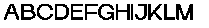 Klyno Medium Font UPPERCASE