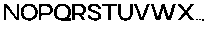 Klyno Medium Font UPPERCASE