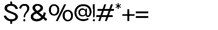 Klyno Regular Font OTHER CHARS