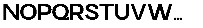 Klyno Semi Bold Font UPPERCASE