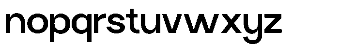 Klyno Semi Bold Font LOWERCASE