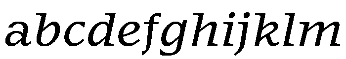 Kleukens Egyptienne BookItalic FONT
