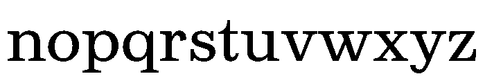 Kleukens Egyptienne Book Font LOWERCASE