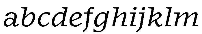 Kleukens Egyptienne Italic FONT