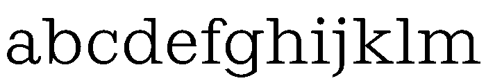 Kleukens Egyptienne Light FONT