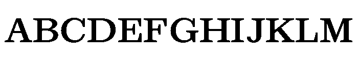 Kleukens Egyptienne Medium Font UPPERCASE