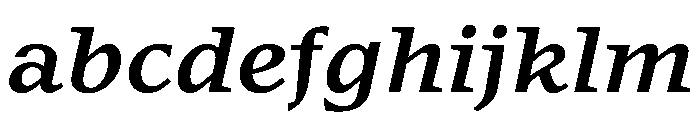 Kleukens Egyptienne MediumItalic FONT