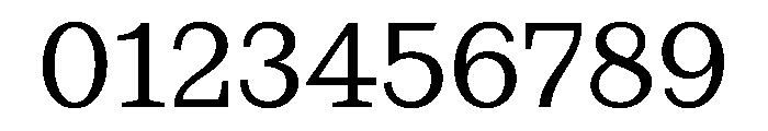 Kleukens Egyptienne Regular Font OTHER CHARS