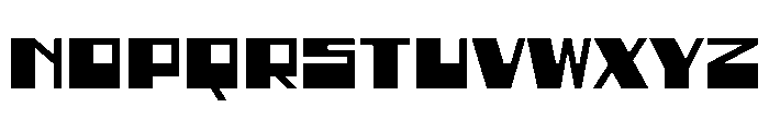 Klinker Regular Font LOWERCASE