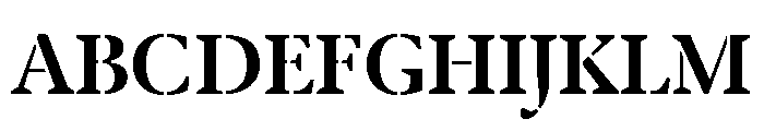 Klod Bold Font UPPERCASE