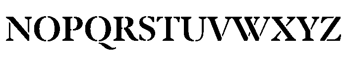 Klod Bold Font UPPERCASE