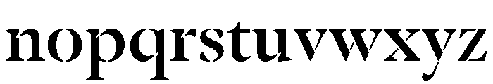 Klod Medium Font LOWERCASE