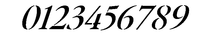 Klod RegularItalic Font OTHER CHARS