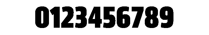 Klavika Black Condensed Font OTHER CHARS