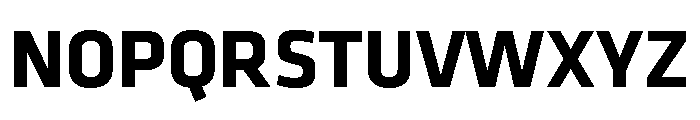 Klavika Bold Font UPPERCASE