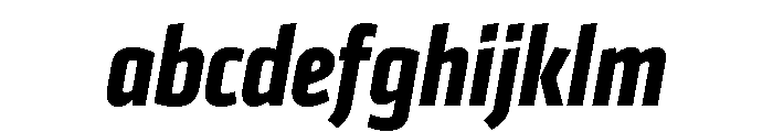 Klavika Condensed Bold Italic FONT