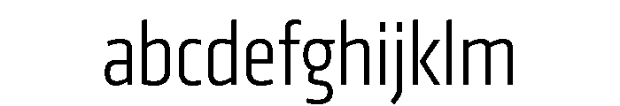 Klavika Condensed Light FONT