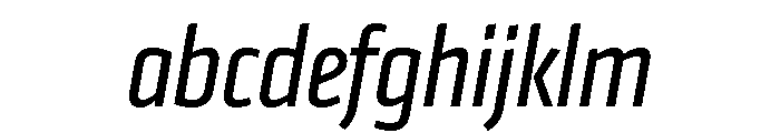 Klavika Condensed Regular Italic FONT