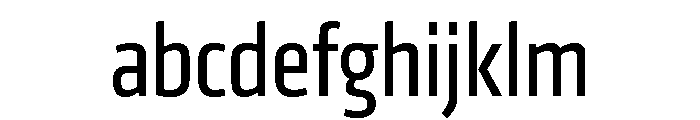 Klavika Condensed Regular FONT
