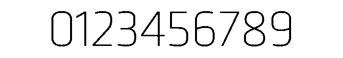 Klavika Extra Light Font OTHER CHARS