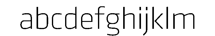 Klavika Extra Light FONT