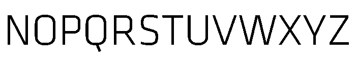 Klavika Light Font UPPERCASE