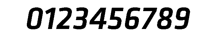 Klavika Medium Italic Font OTHER CHARS