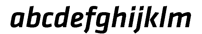 Klavika Medium Italic FONT