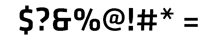 Klavika Medium Font OTHER CHARS