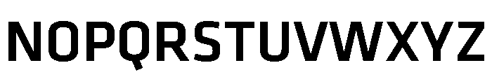 Klavika Medium Font UPPERCASE