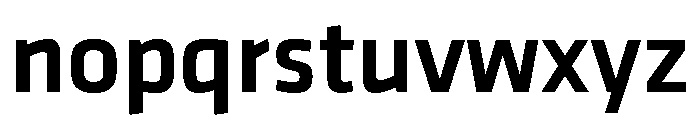 Klavika Medium Font LOWERCASE