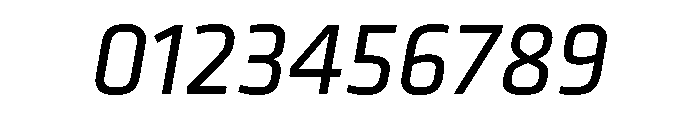 Klavika Regular Italic Font OTHER CHARS