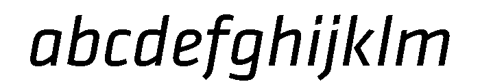 Klavika Regular Italic FONT