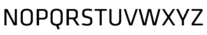 Klavika Regular Font UPPERCASE