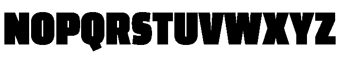 Klavika Ultra Condensed Font UPPERCASE