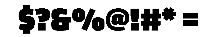Klavika Ultra Font OTHER CHARS