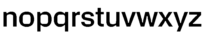 KMR Apparat Medium Font LOWERCASE