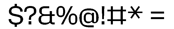 KMR Apparat Regular Font OTHER CHARS