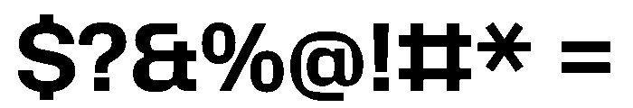 KMRApparat Bold Instance Font OTHER CHARS