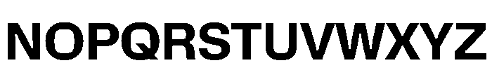 KMRApparat Bold Instance Font UPPERCASE